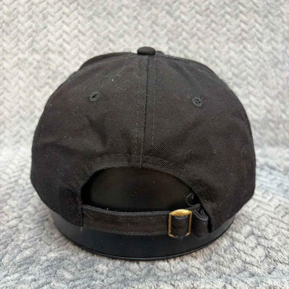 Crumbl Cookies Black Dad Hat Adjustable Strapback Baseball Cap Logo Promo